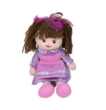 

Кукла мягкая с бантиками (фиолетовый) С38944