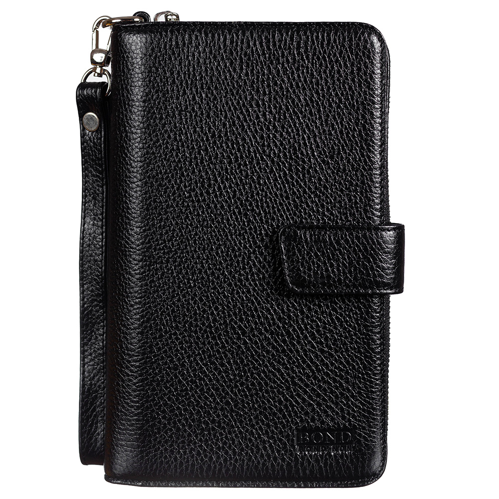 

Клатч BOND 882-281 кожаный Черный