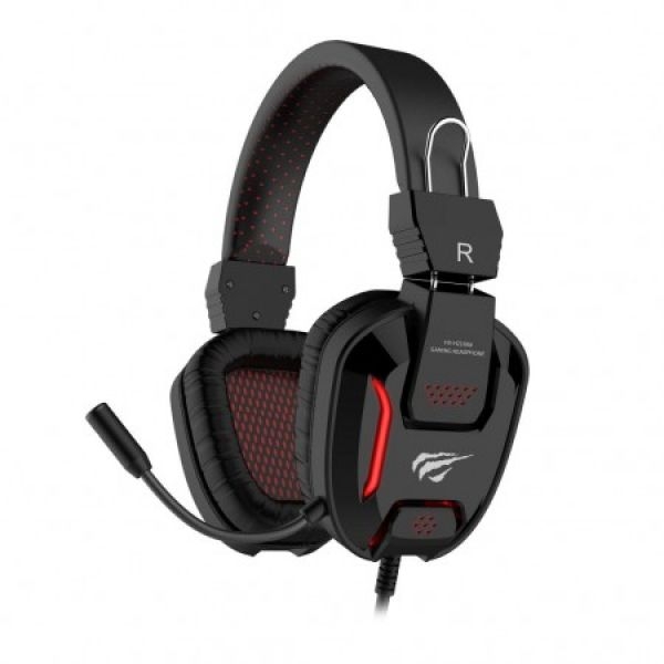

Ігрові навушники HAVIT HV-H2168D з мікрофоном та підсвіткою Black/Red