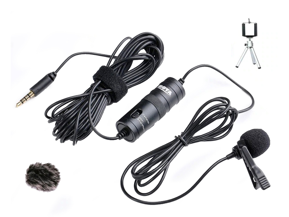

Микрофон Boya BY M1 Для Смартфона Камеры Петличный (1006-420-00)