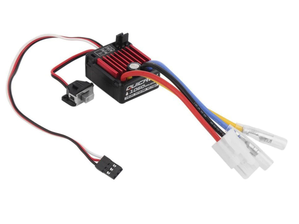 

Регулятор скорости BauTech HobbyWing QuicRun ESC 1060 для моделей автомобиля RC 1 10 (1006-468-00)