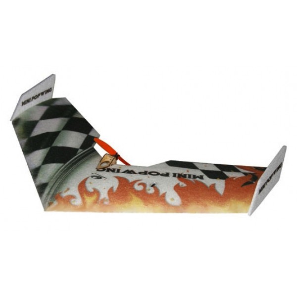 

Летающее крыло Tech One Mini Popwing 600мм Epp Arf, черный - 141409