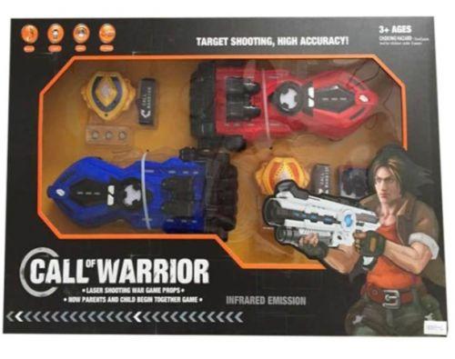 

Игрушечный бластер лазерный "CALL of WARRIOR" с мишенью 151111-C