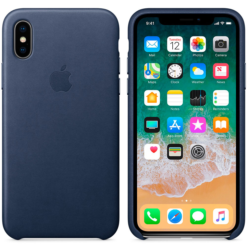 

Чохол ARS Leather Case для iPhone X/XS Midnight Blue (ALC-0019)