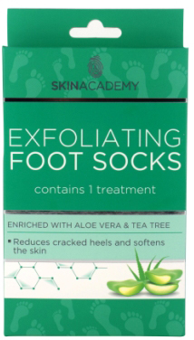 Акция на Пилинговые носочки для ног Skin Academy Aloe Vera & Tea Tree 1 пара (5031413988000) от Rozetka UA