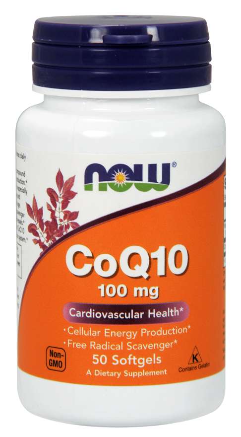 

Витамины NOW CoQ10 100 mg Softgels 50 капсул (4384302327)