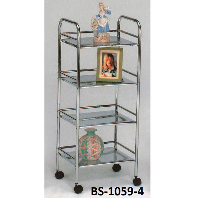 

Сервировочный столик-тележка Onder Metal BS-1059-4 Хром