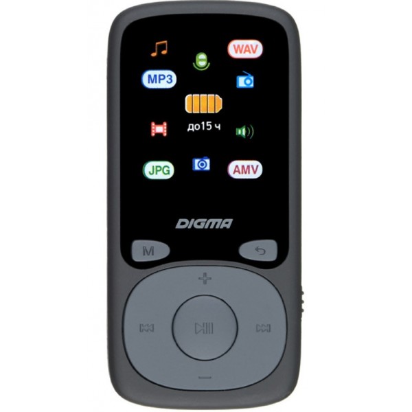 MP3-плеєр Digma B4 8Gb Black – фото, відгуки, характеристики в інтернет ...
