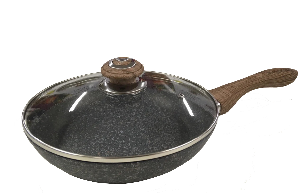 

Сковородка с крышкой 24 см Benson BN-538