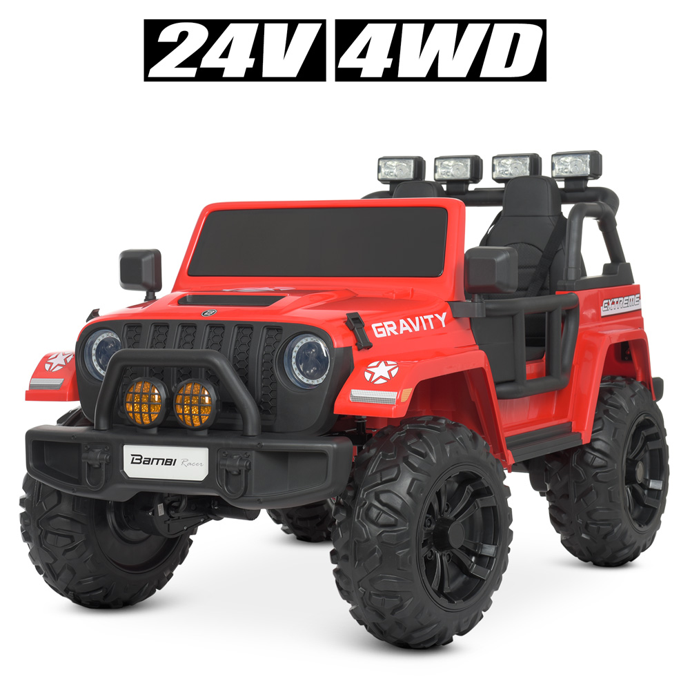 

Электромобиль Bambi M 4572EBLR-3(24V) Red (M 4572EBLR)