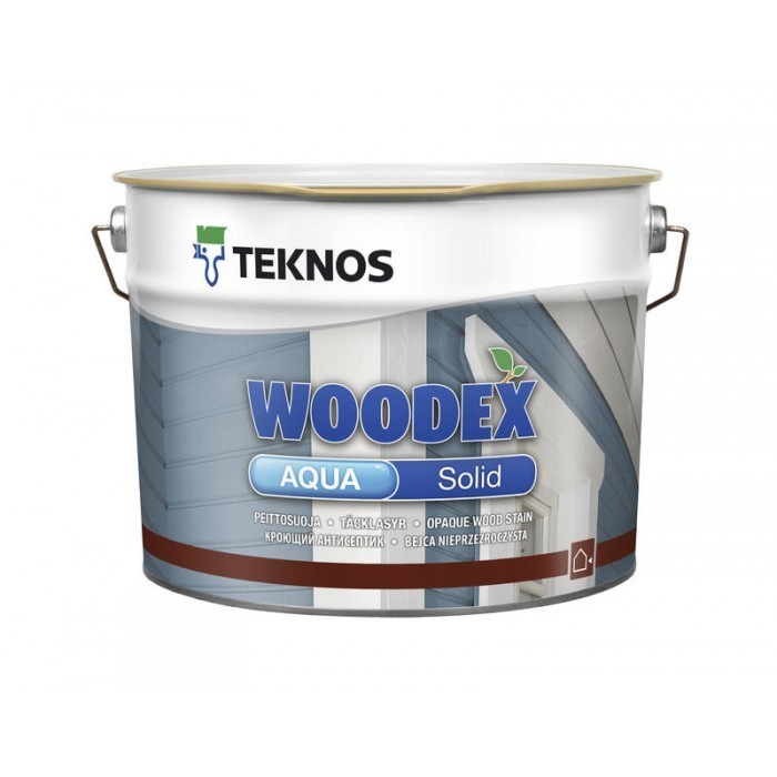 

Антисептик Teknos WOODEX AQUA SOLID ( Текнос ВУДЕКС АКВА СОЛИД ) 2.7 л морилка для дерева
