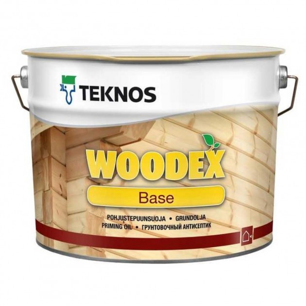 

Антисептик Teknos WOODEX BASE ( Текнос ВУДЕКС БЕЙС ) 10 л морилка для дерева