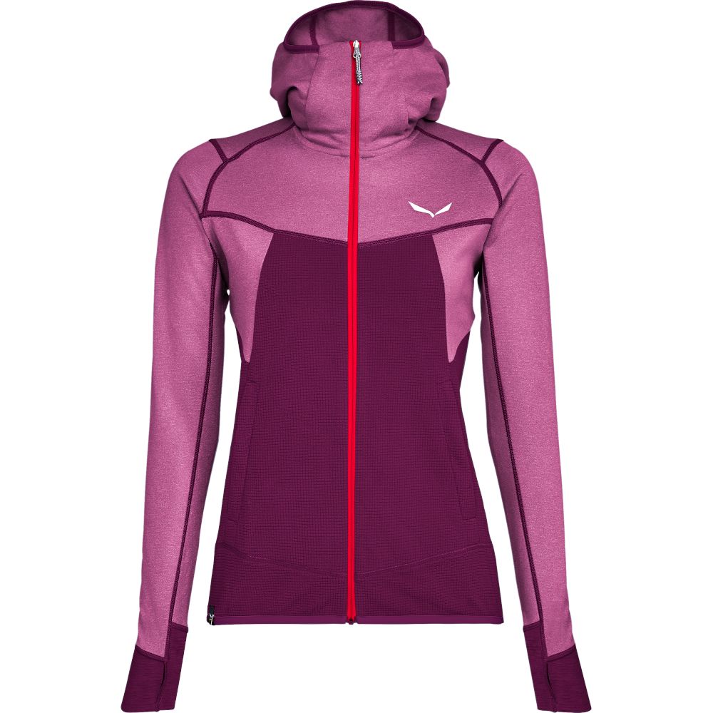 

Фліс Salewa Puez Hybrid Polarlite Full-Zip Wms жіночий L фіолетовий