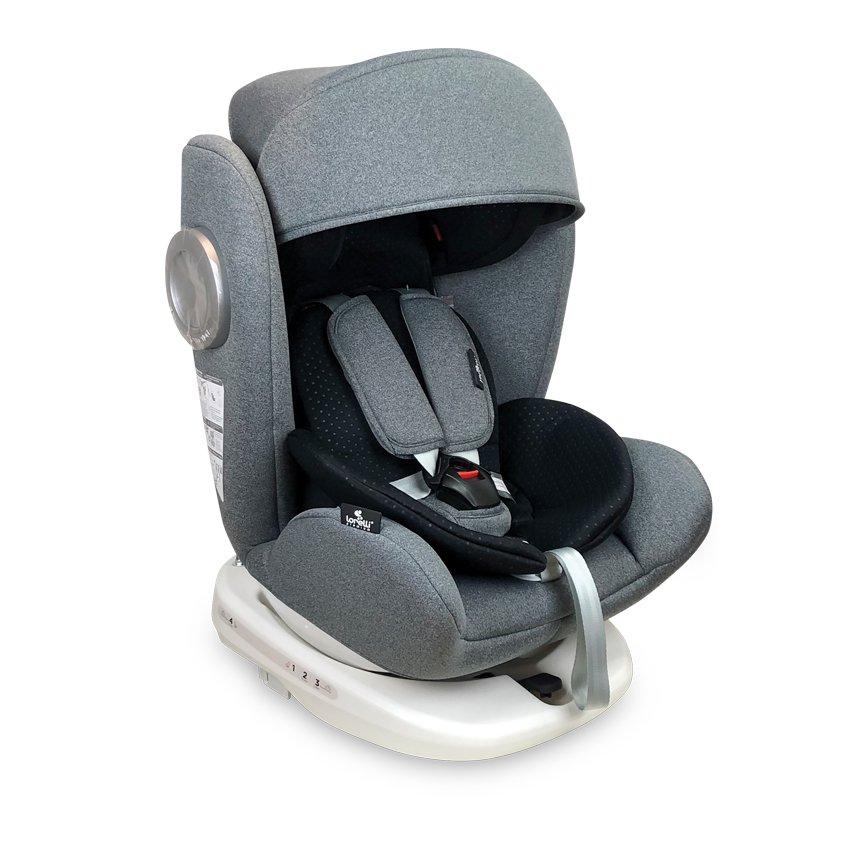 

Автокресло Lorelli LUSSO SPS ISOFIX (0-36кг) (grey)