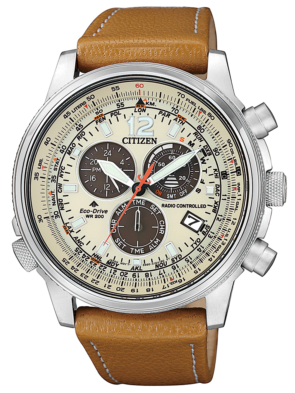 

Часы Citizen CB5860-35X Promaster Sky Chronograph 43mm 20ATM