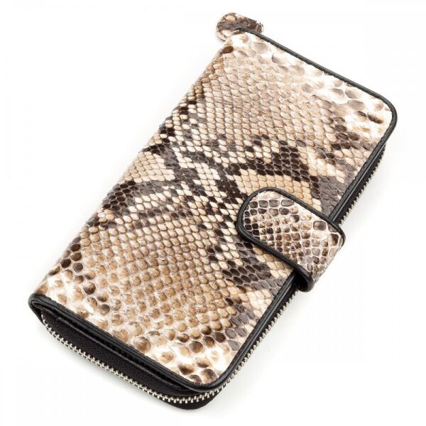 

Женский кошелек из кожи питона SNAKE LEATHER 18181 Коричневый
