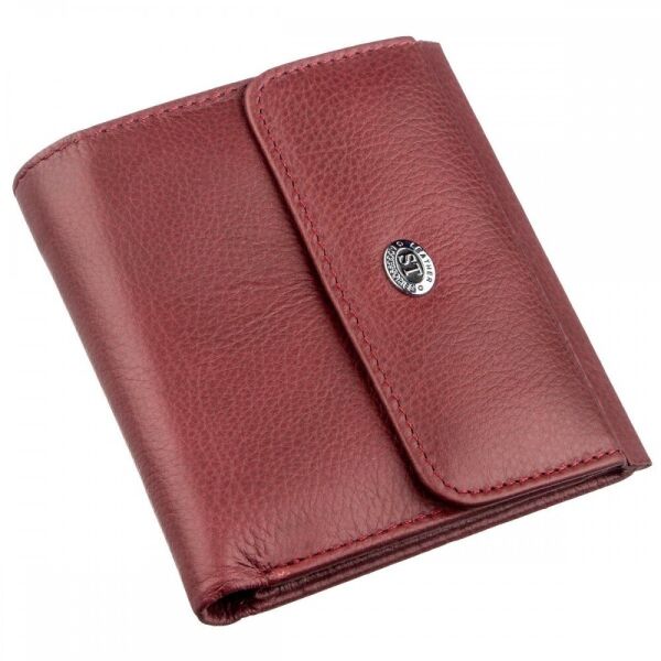 

Женский бордовый кошелёк из натуральной кожи ST Leather 18920 Бордовый