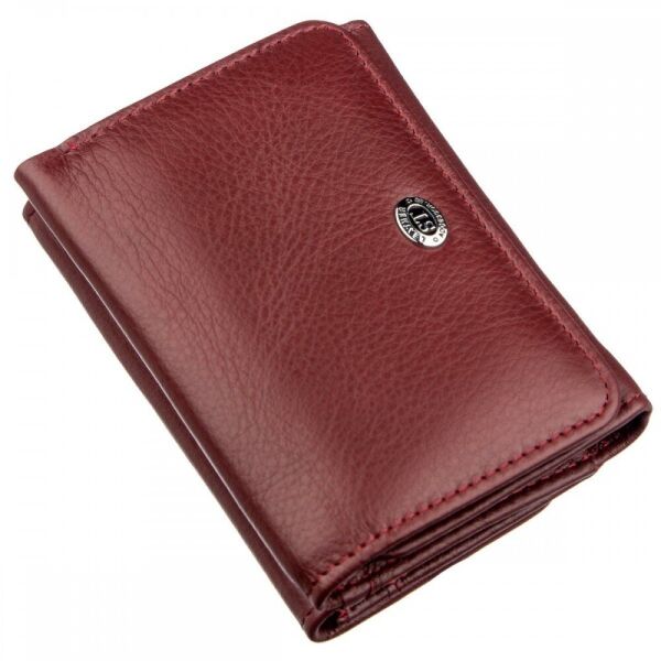 

Женский бордовый кошелёк из натуральной кожи ST Leather 18885 Бордовый