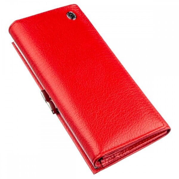 

Женский красный кошелёк из натуральной кожи ST Leather 18957 Красный