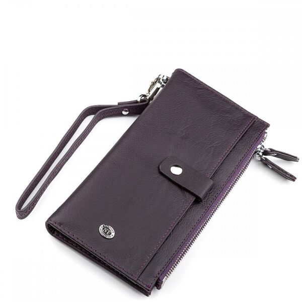 

Женский кожаный кошелек ST Leather 18384 Фиолетовый