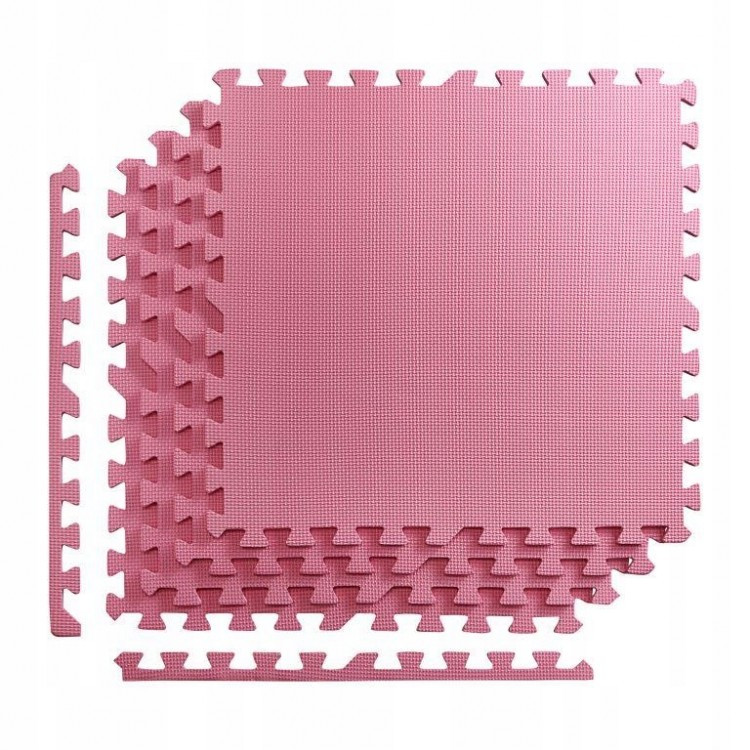 

Мат-пазл (ласточкин хвост) 4FIZJO Mat Puzzle EVA 120x120x1cм Pink ( 4FJ0079 )