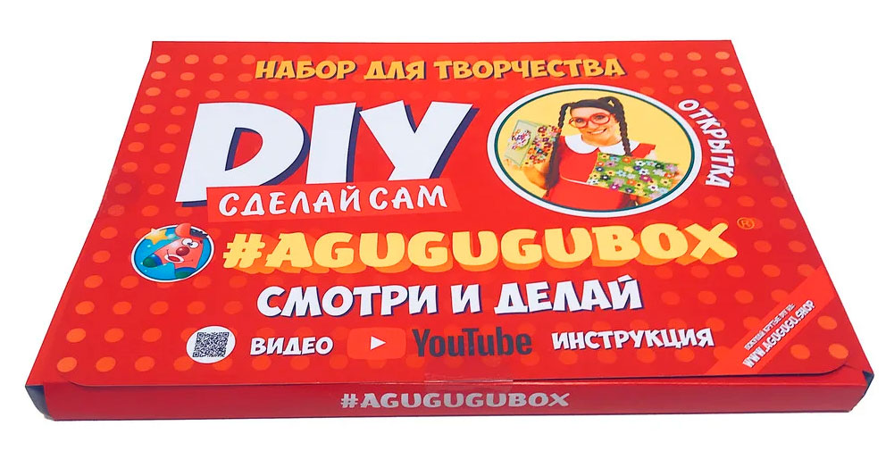 

Открытка Agugugubox Цветы набор для творчества (AG_В/004)