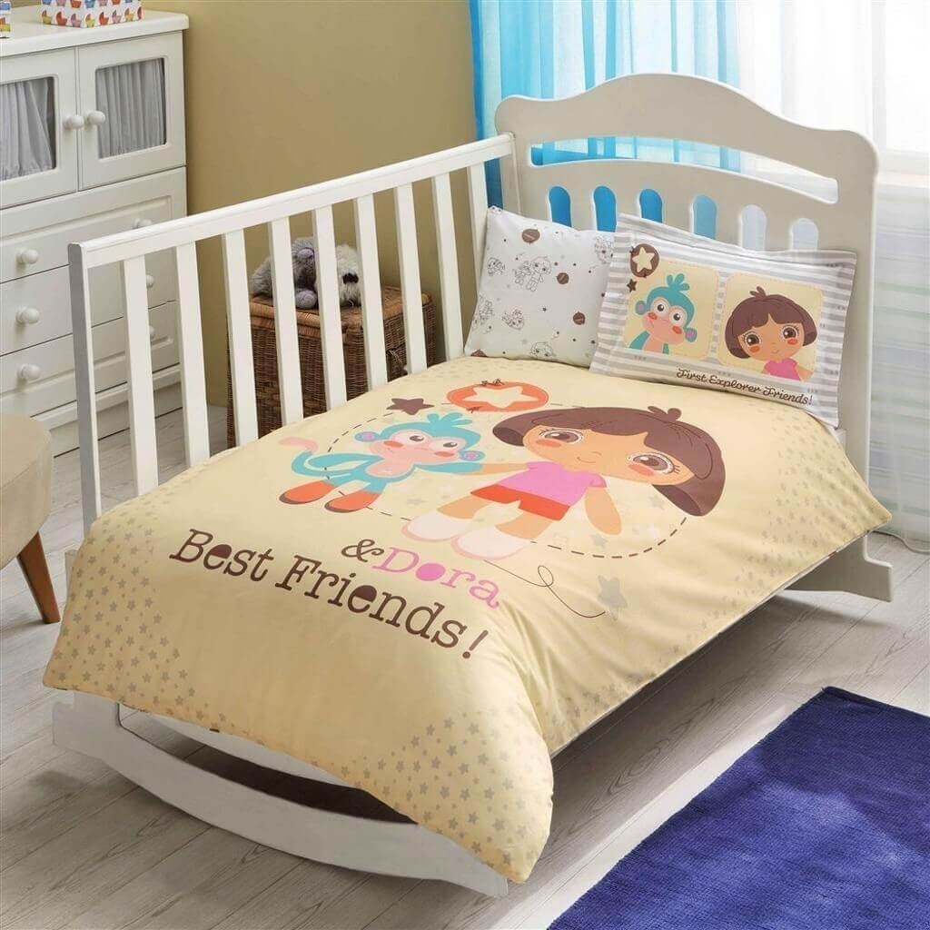 

Комплект постельного белья Tac Dora Best Friends Baby младенцам