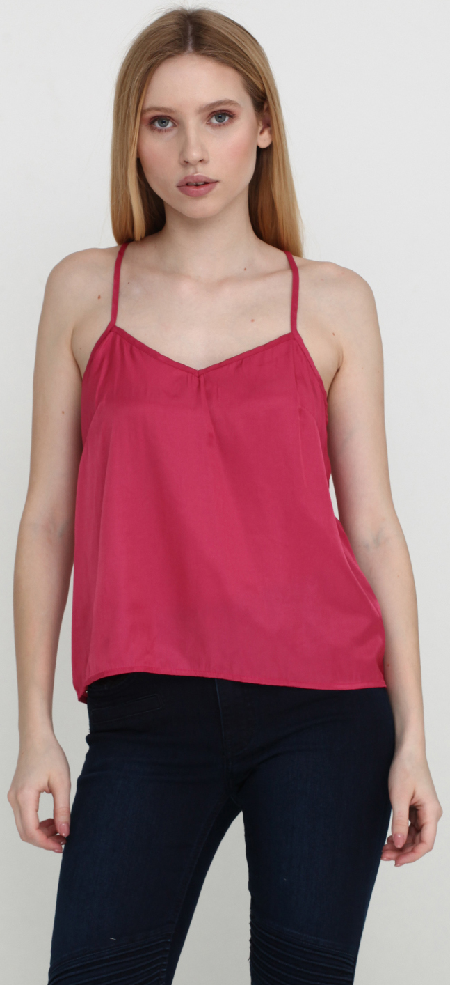 

Майка H&M 6521657 38 Бордовая