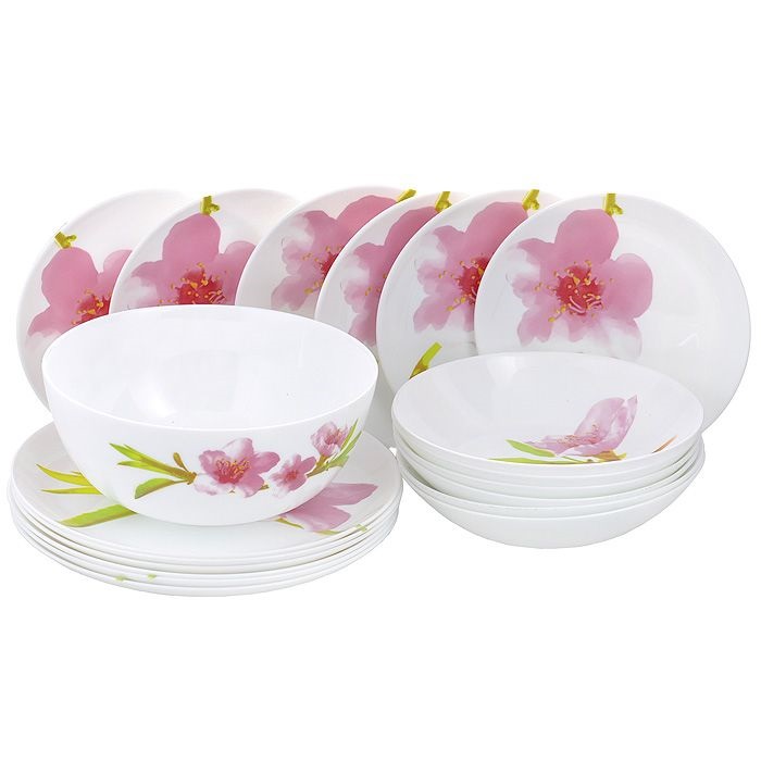 

Сервиз столовый 19 предметов Luminarc Water Color E4905