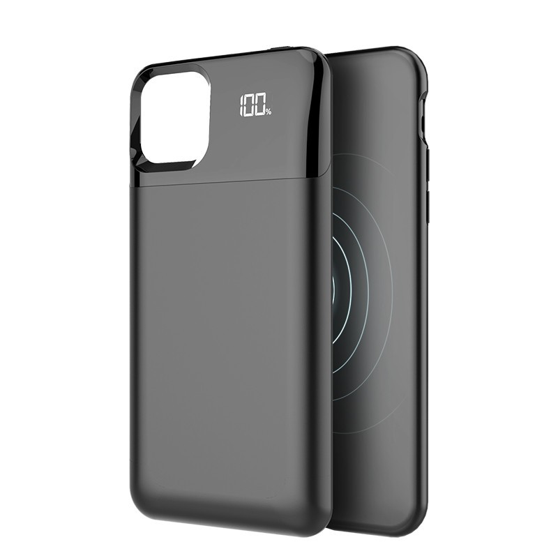 

Чехол со съемным беспроводным аккумулятором XON PowerCase Wireless для iPhone 11 Pro 5000 mAh Black