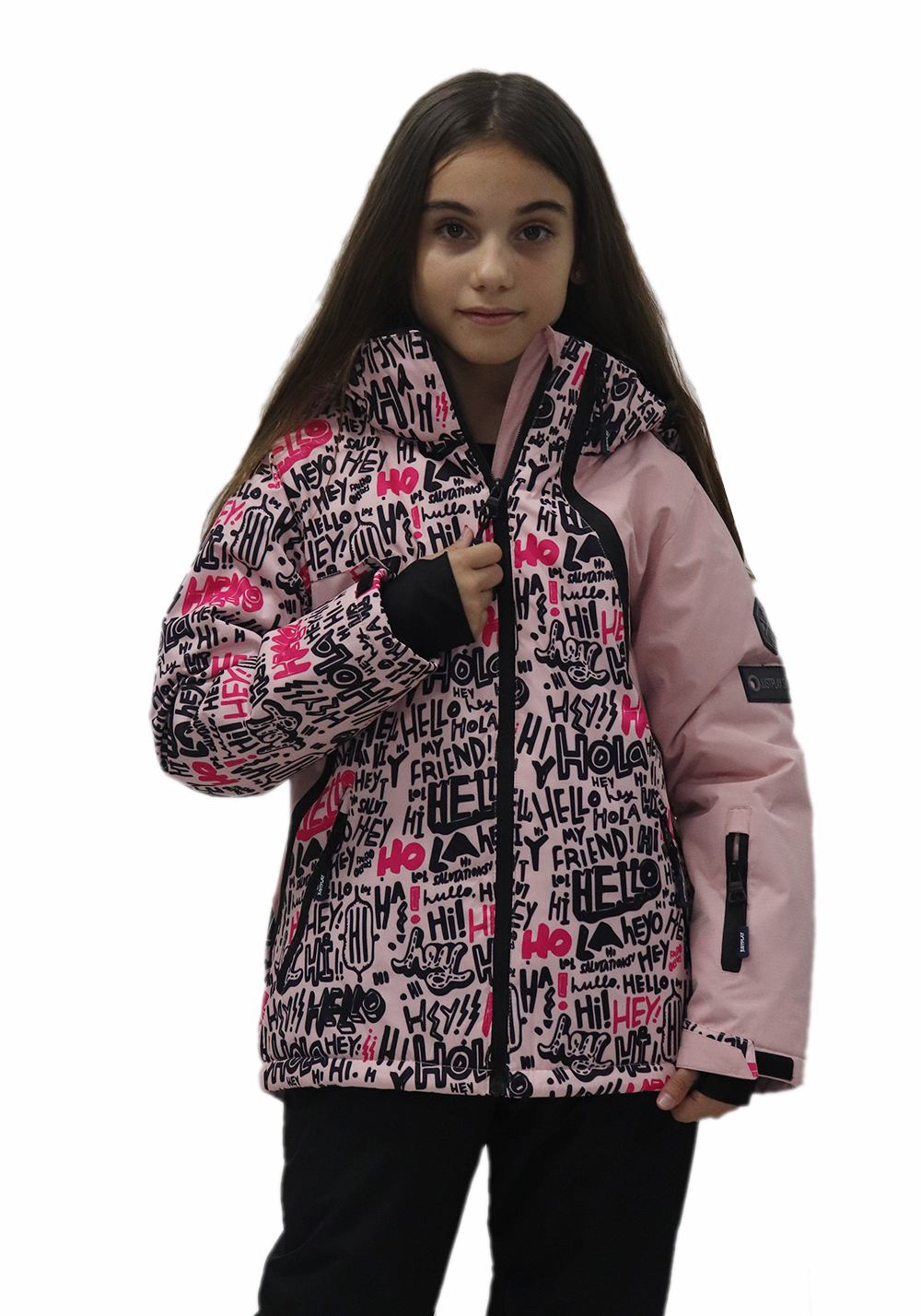 

Куртка лыжная детская Just Play Letter розовый (B6005-pink) 104