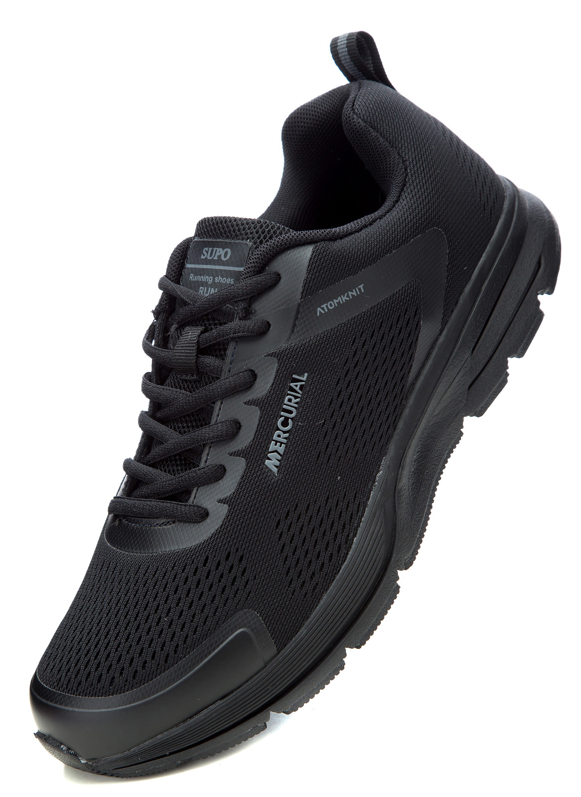 

Кроссовки мужские Supo a2203-1 черные/серые 45