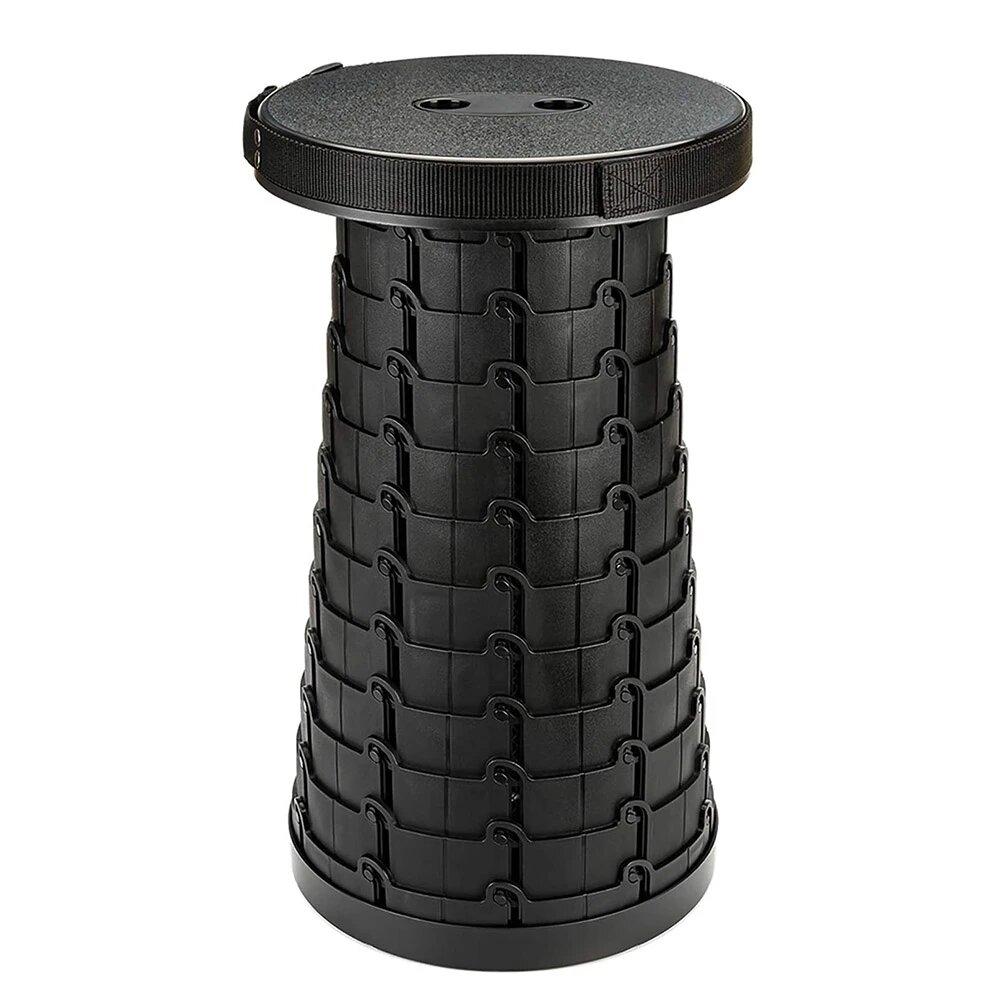 

Cтул портативный складной Retractable Folding Stools Black (do188)