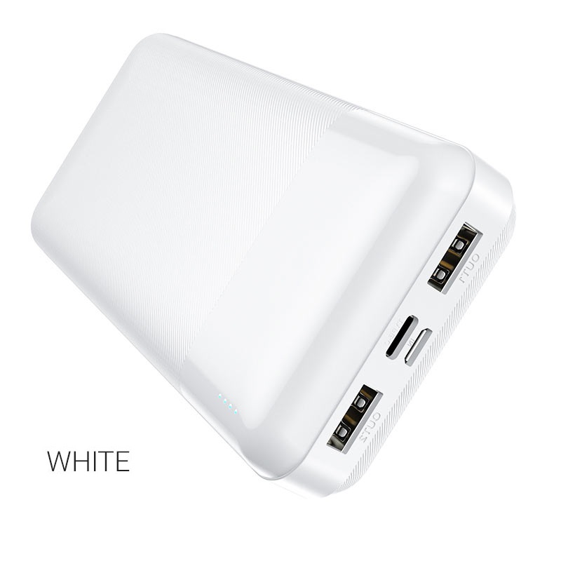 

Зарядное устройство повербанк аккумулятор Hoco J72A Easy travel 20000 mAh Белый