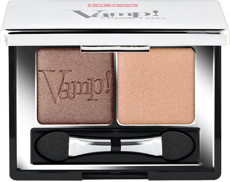 Акция на Тени для век Pupa Vamp! Compact Duo Eyeshadow №04 Bronze Amber 2.2 г (8011607237982) от Rozetka UA