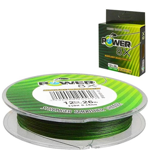 

Шнур Рыболовный SAM'S FISH "Power 8х12кг 150м*0.18мм (BAM004617)