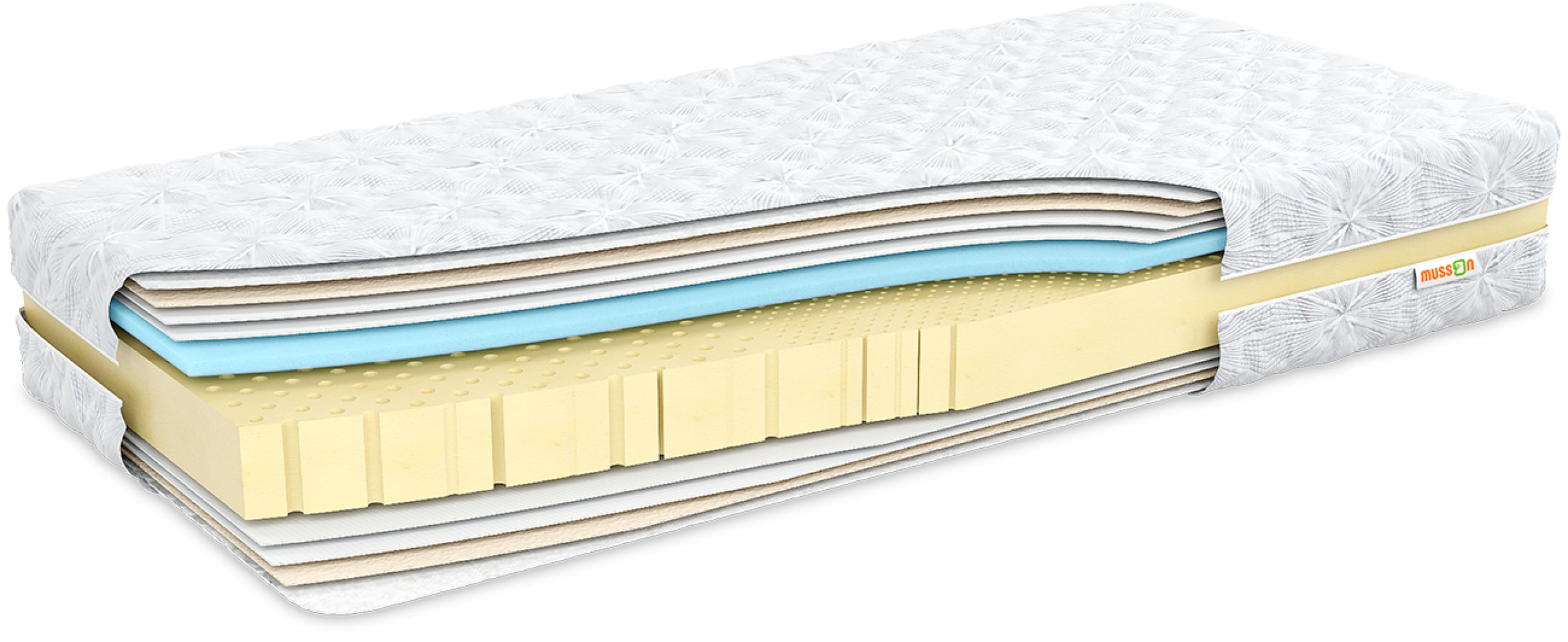 

Матрас Musson Эколатекс Мемори Soft 90x200 см
