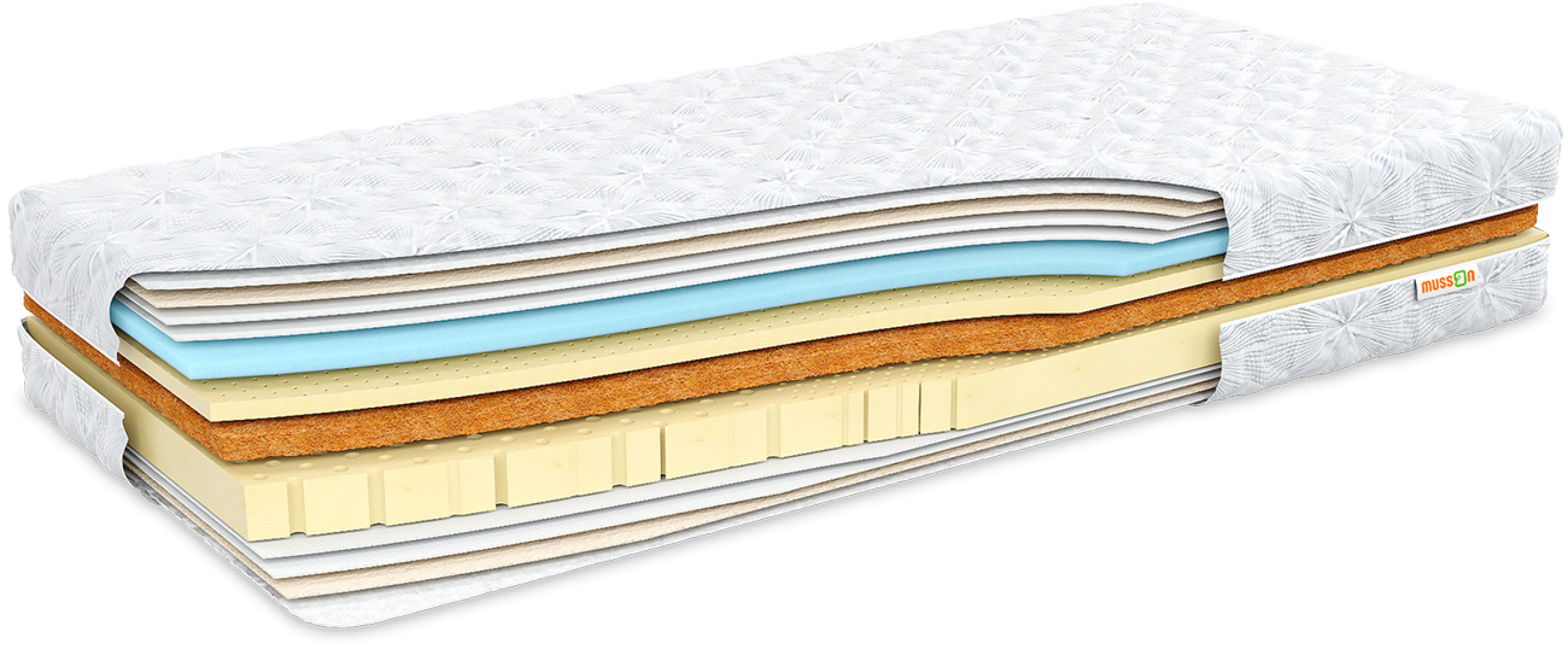 

Матрас Musson Эколатекс Мемори Cocos 160x190 см