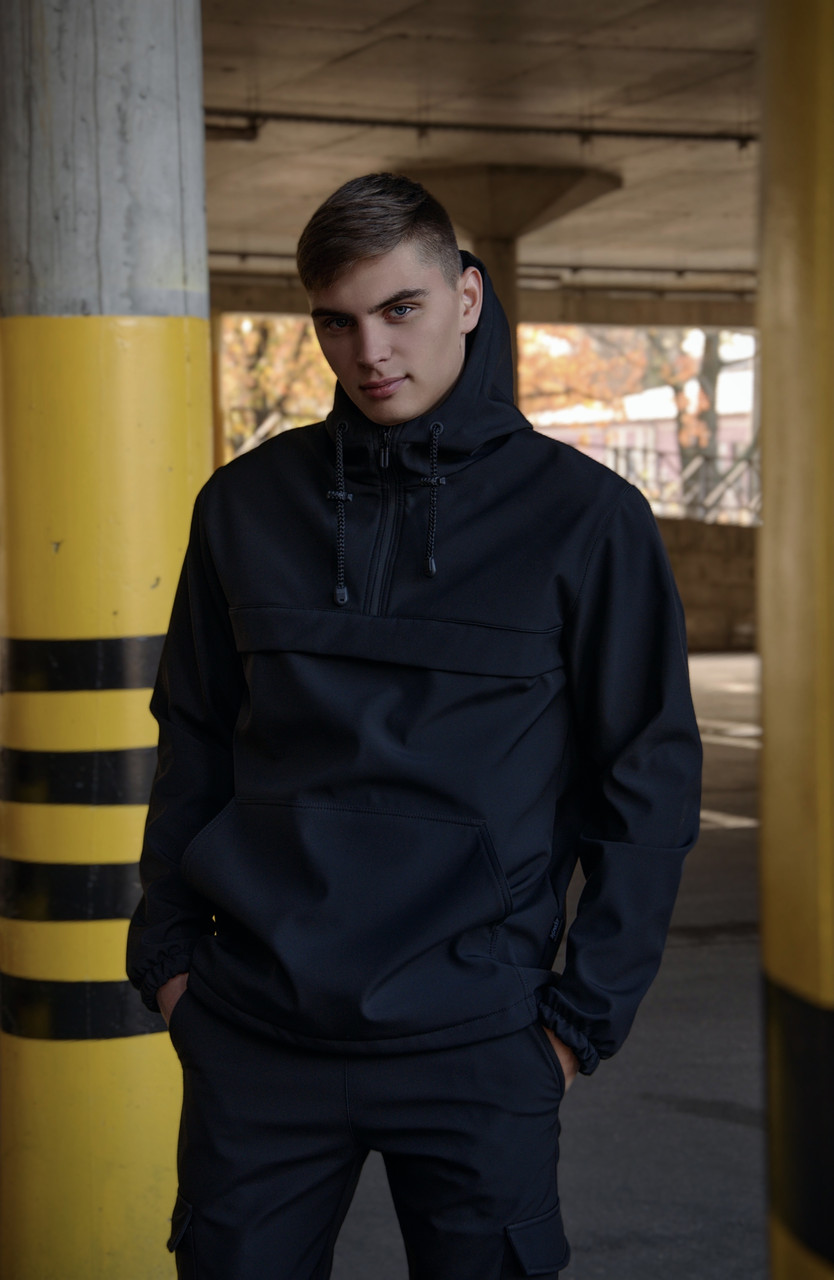 

Мужская анорак куртка демисезонная Intruder Softshell Walkman 0030  () Черный (IN - 0030/3 B, Мужская анорак куртка демисезонная Intruder Softshell Walkman 0030 M (46) Черный (IN - 0030/3 B)