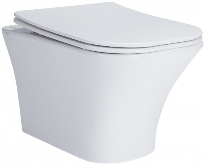 

Унитаз подвесной QTAP Presto QT24332615EW безободковый с сиденьем Soft Close
