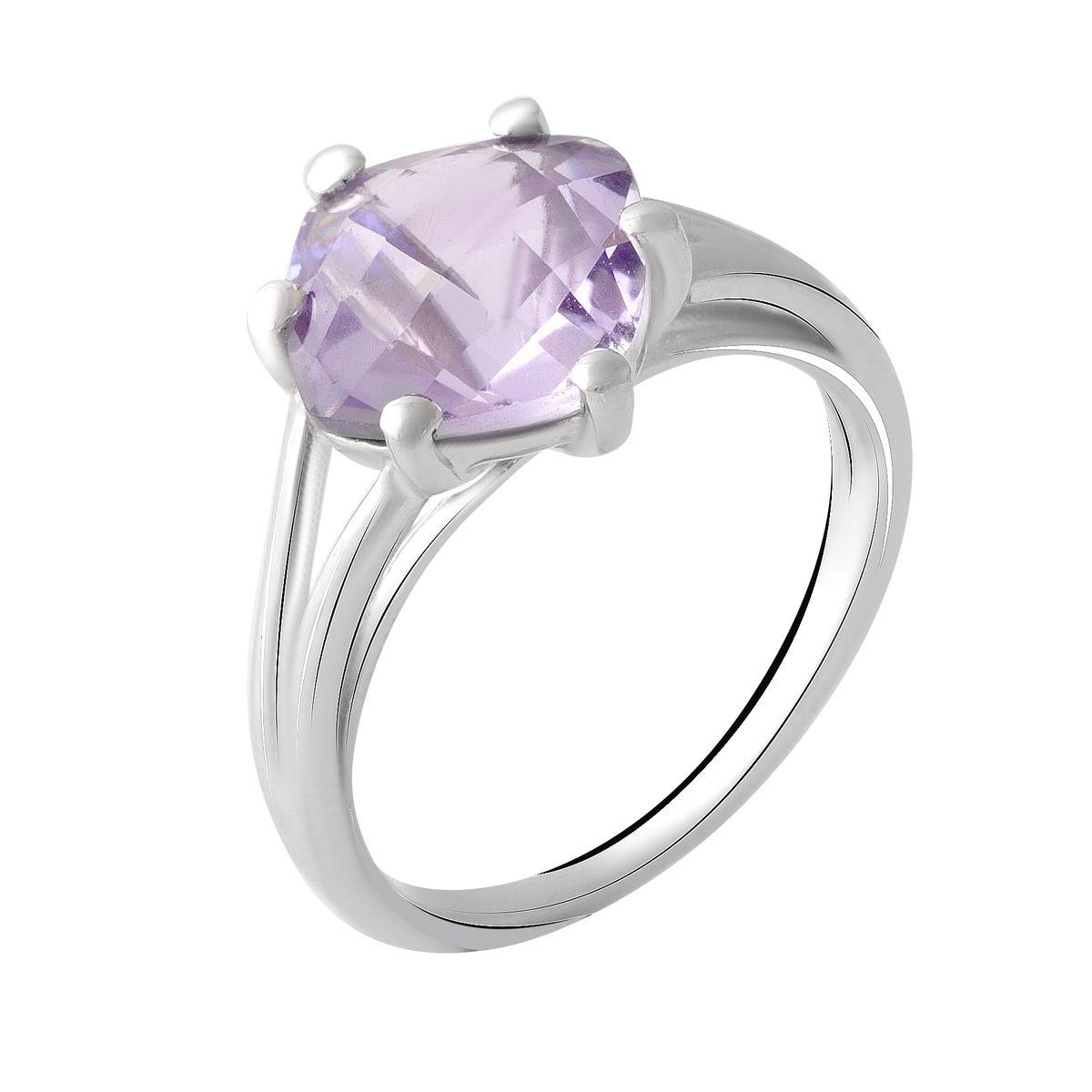

Серебряное кольцо SilverAlex с натуральным аметистом 2.3ct 18.5 размер