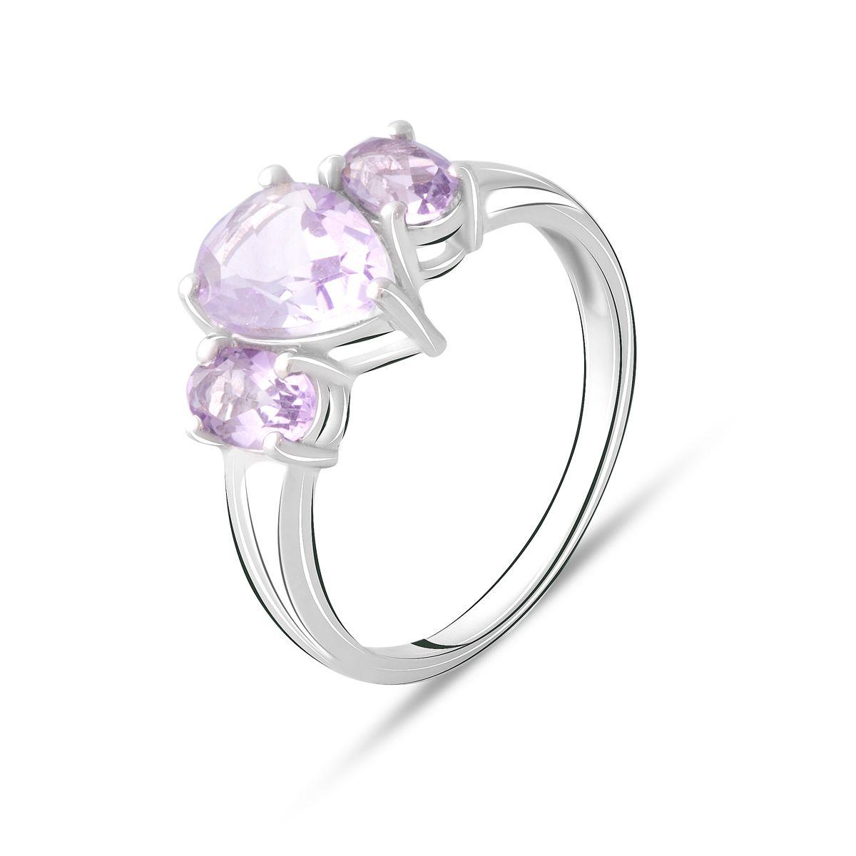 

Серебряное кольцо SilverAlex с натуральным аметистом 2.4ct 18.5 размер (2072577-18.5)