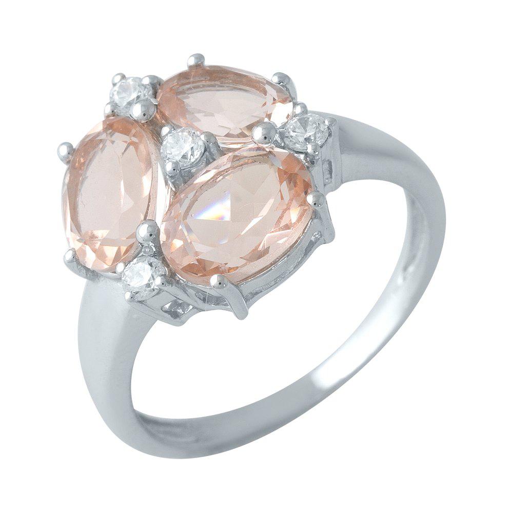 

Серебряное кольцо SilverAlex с морганитом nano 3.088ct 17 размер