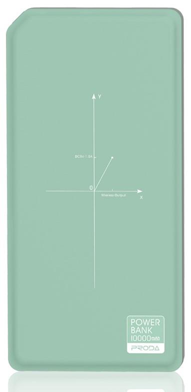 

УМБ Power Bank Remax Proda Chicon Wireless 10000mAh Green/Black (PPP-33-GREEN+BLACK)