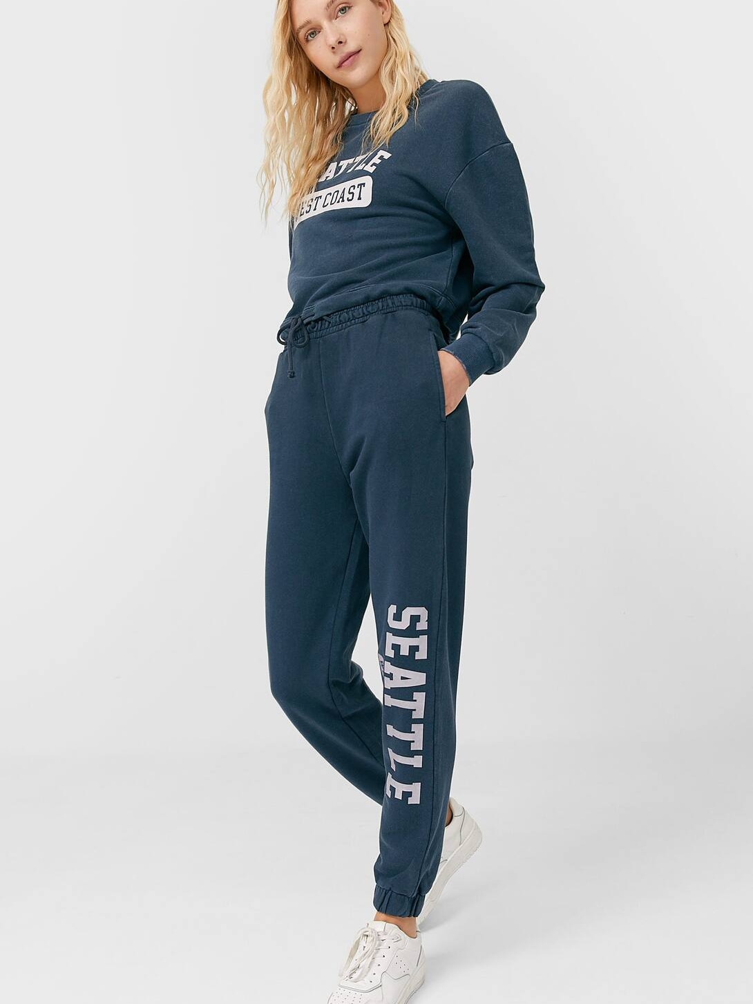 

Спортивные штаны Stradivarius 04537514010 S Принт