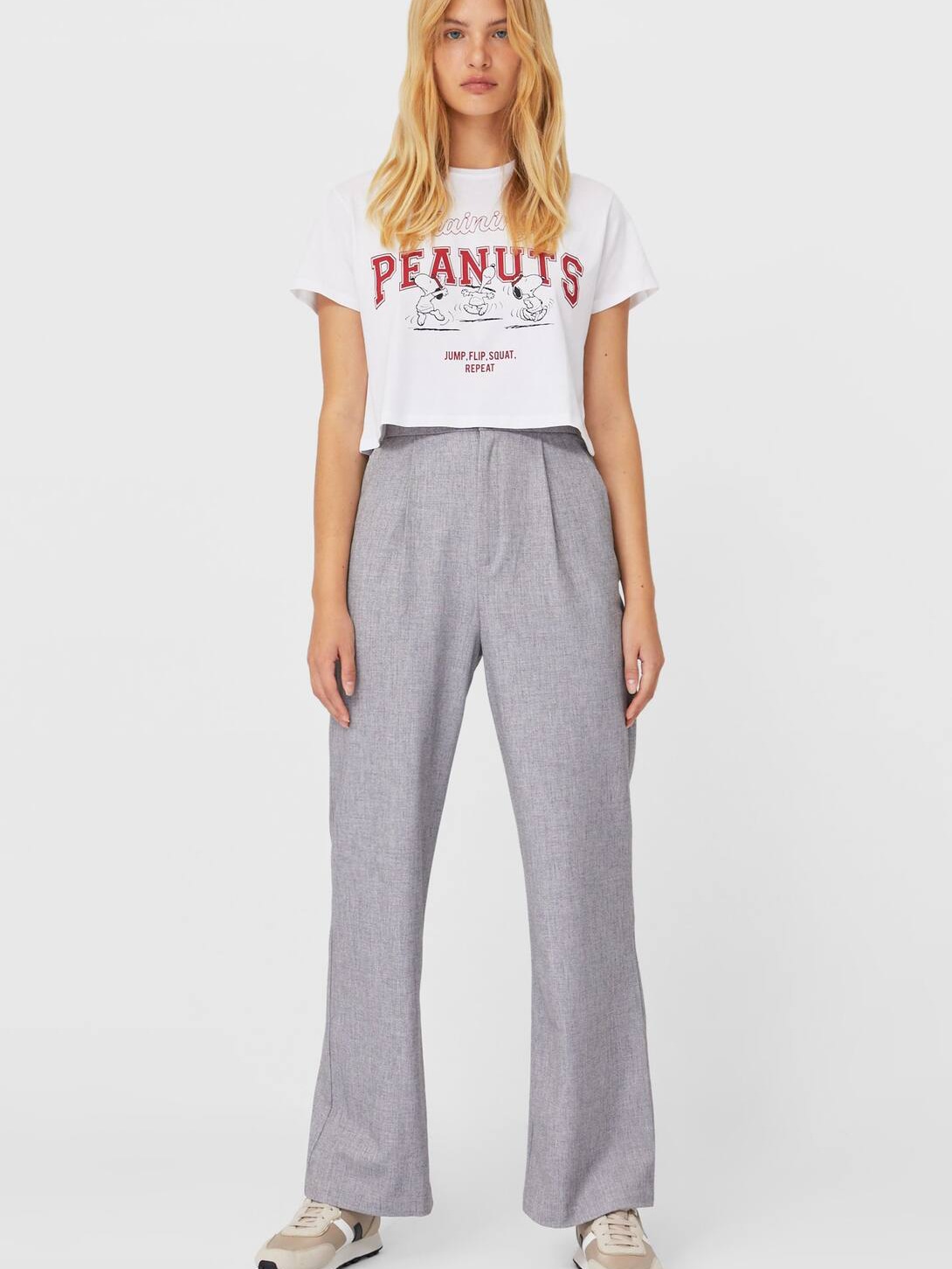 

Брюки Stradivarius 04562638210 38 Серые