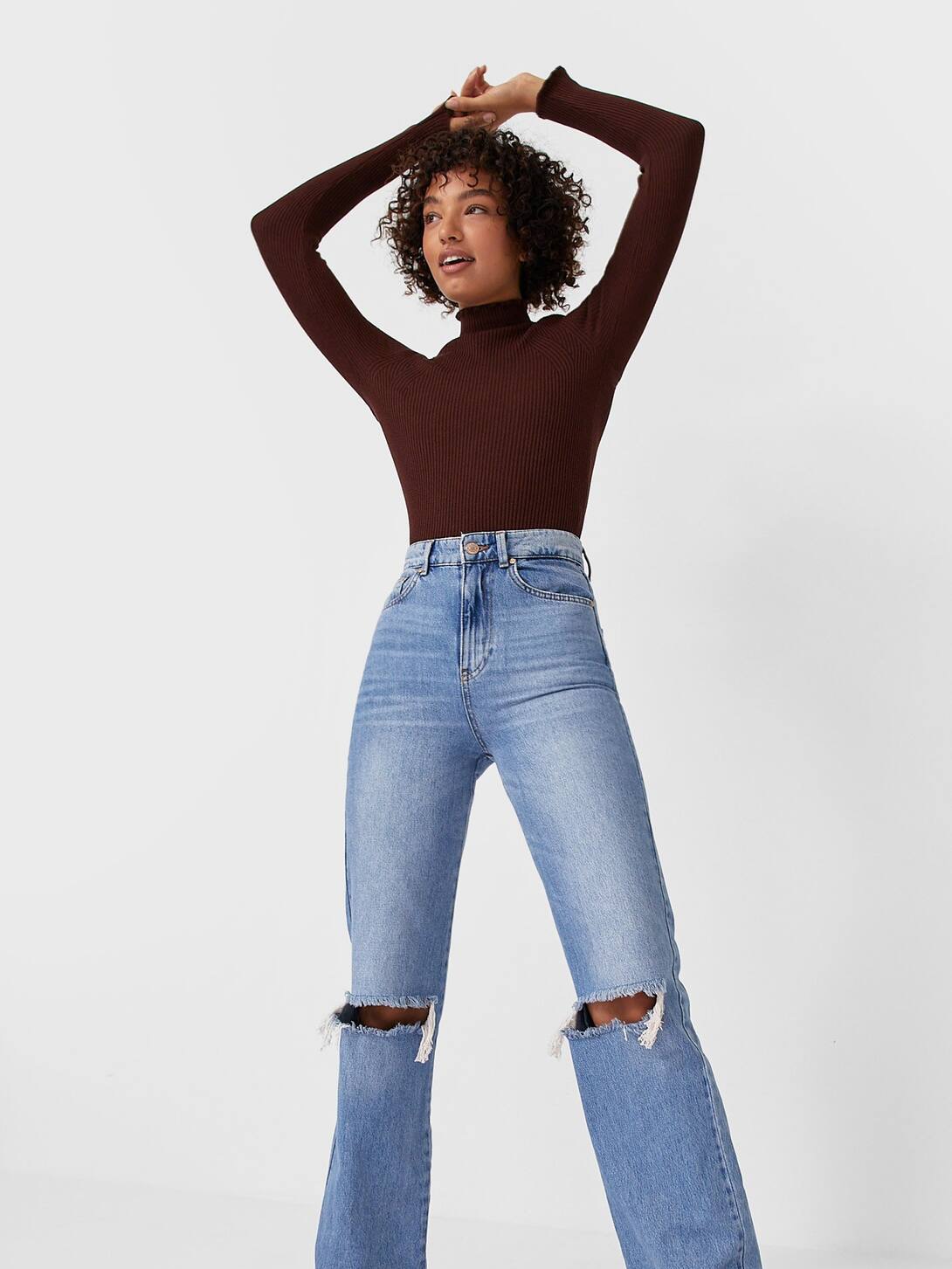 

Гольф Stradivarius 05070040415 M Бордовый