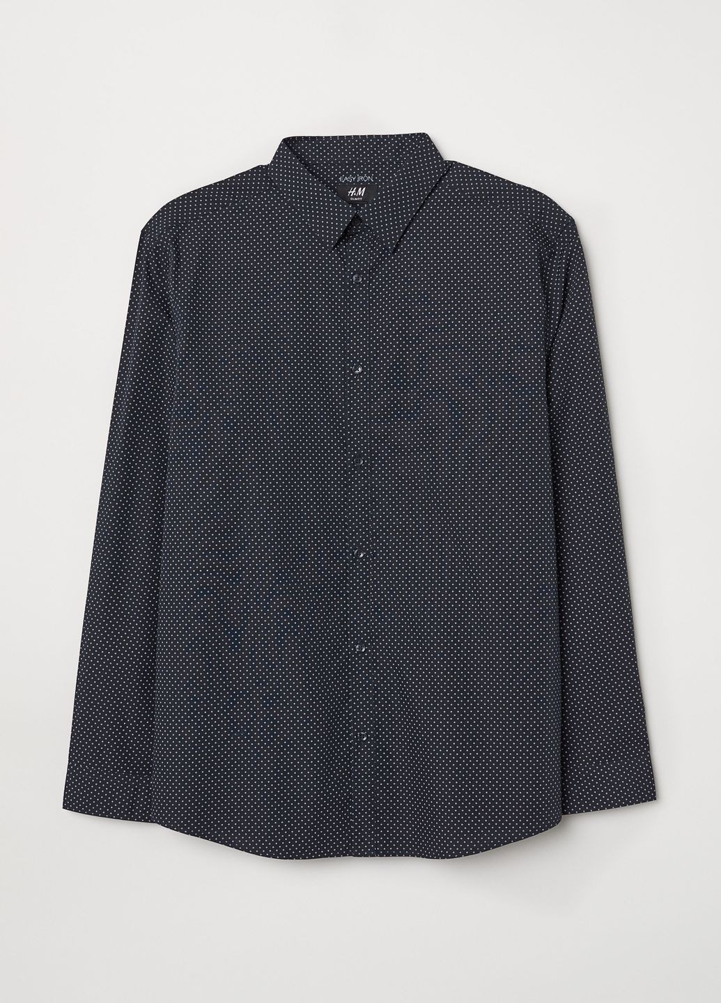 

Рубашка H&M XS черный 9999965935993