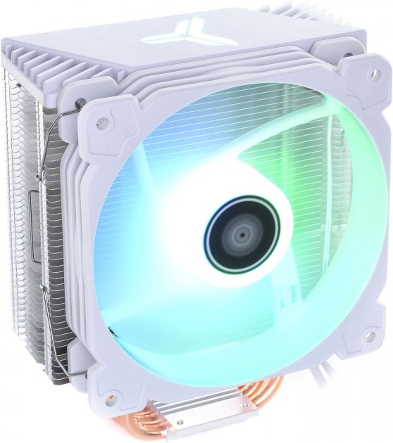 

Кулер процесорний Qube QB-OL1000 White (120mm/4pin/700-1800RPM/37.2Dba/мак.TDP 130W/4 тепл. трубки