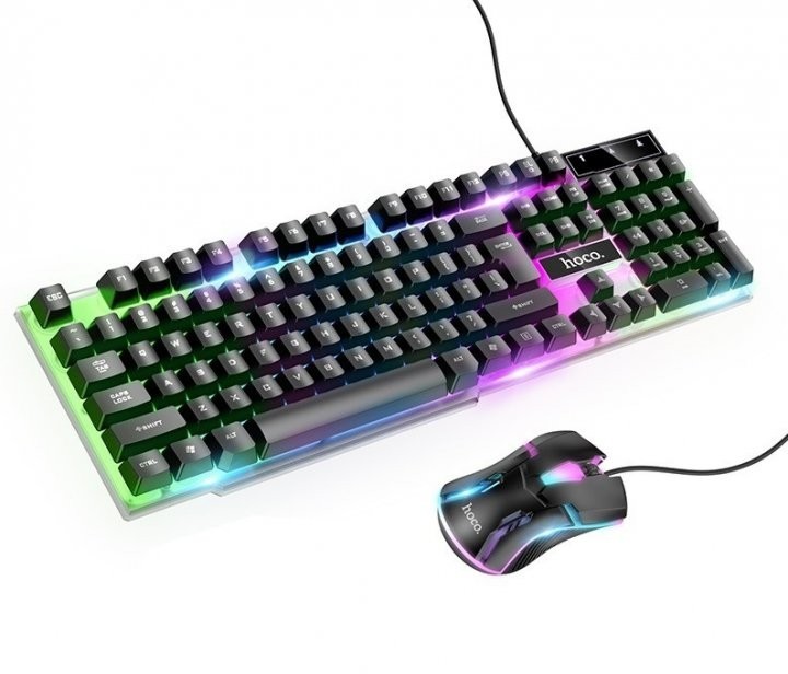 

Игровая клавиатура Носо Combo с мышью RGB GM11 (Раскладка RU/ENG)